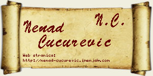 Nenad Cucurević vizit kartica